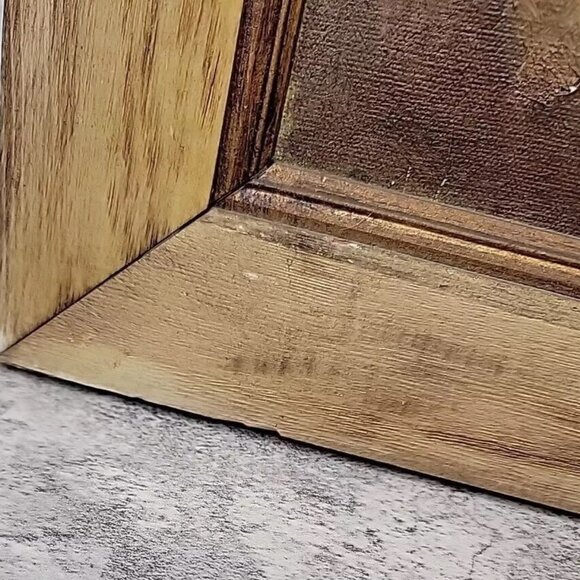 Gerald Richman Mid Century Clown Painting on canvas - Picture 9 of 12